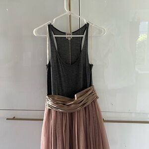 Haute Hippie Gray Sleeveless Top